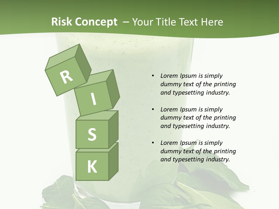 Smoothie Healthy Diet PowerPoint Template