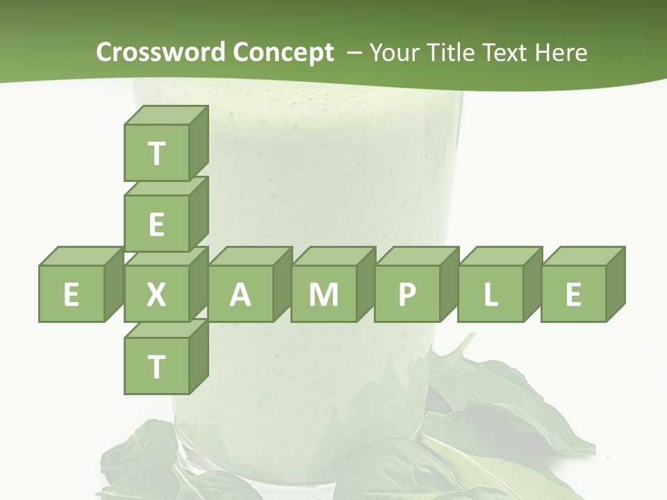 Smoothie Healthy Diet PowerPoint Template