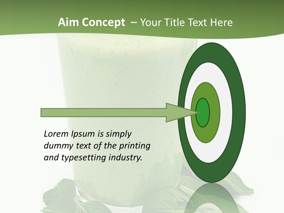 Smoothie Healthy Diet PowerPoint Template