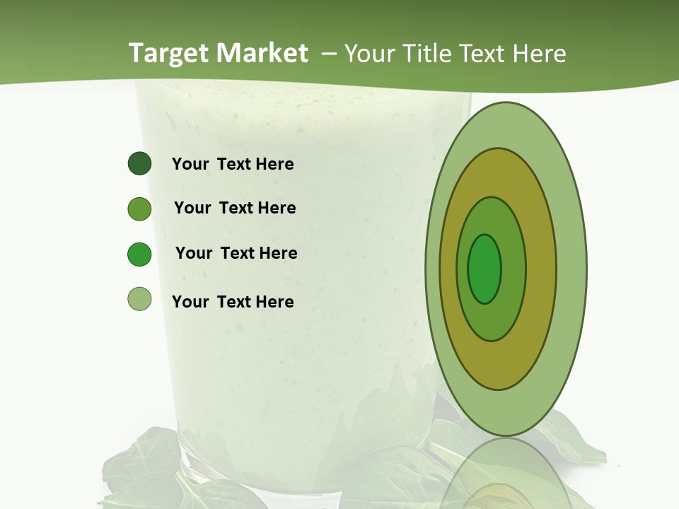 Smoothie Healthy Diet PowerPoint Template