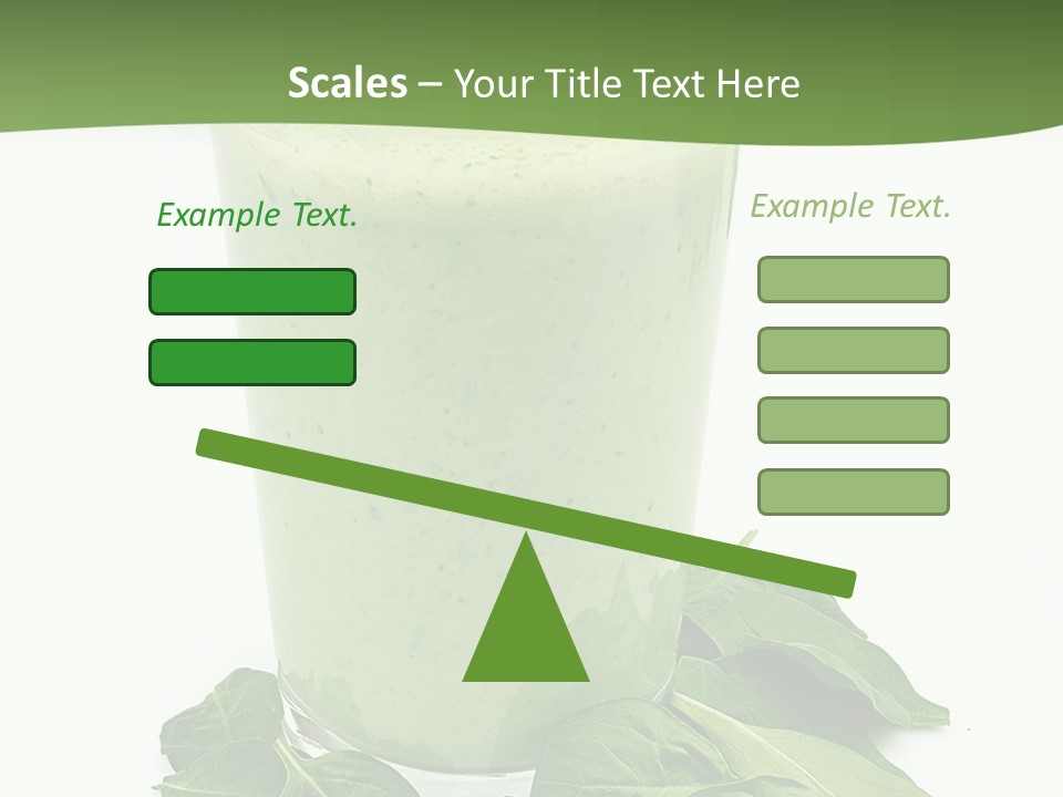 Smoothie Healthy Diet PowerPoint Template