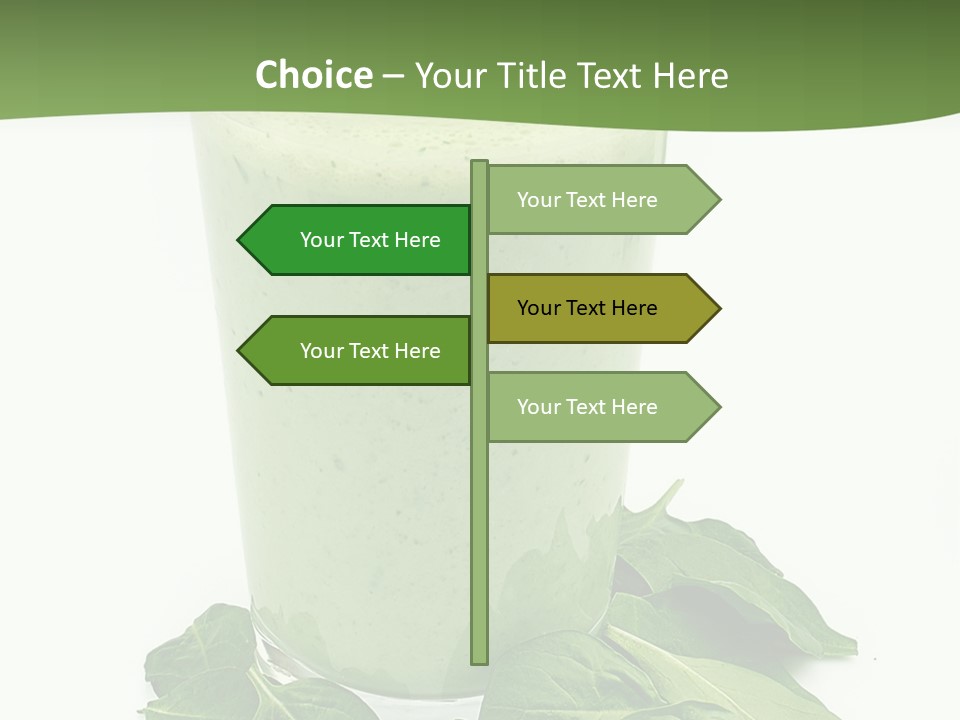 Smoothie Healthy Diet PowerPoint Template