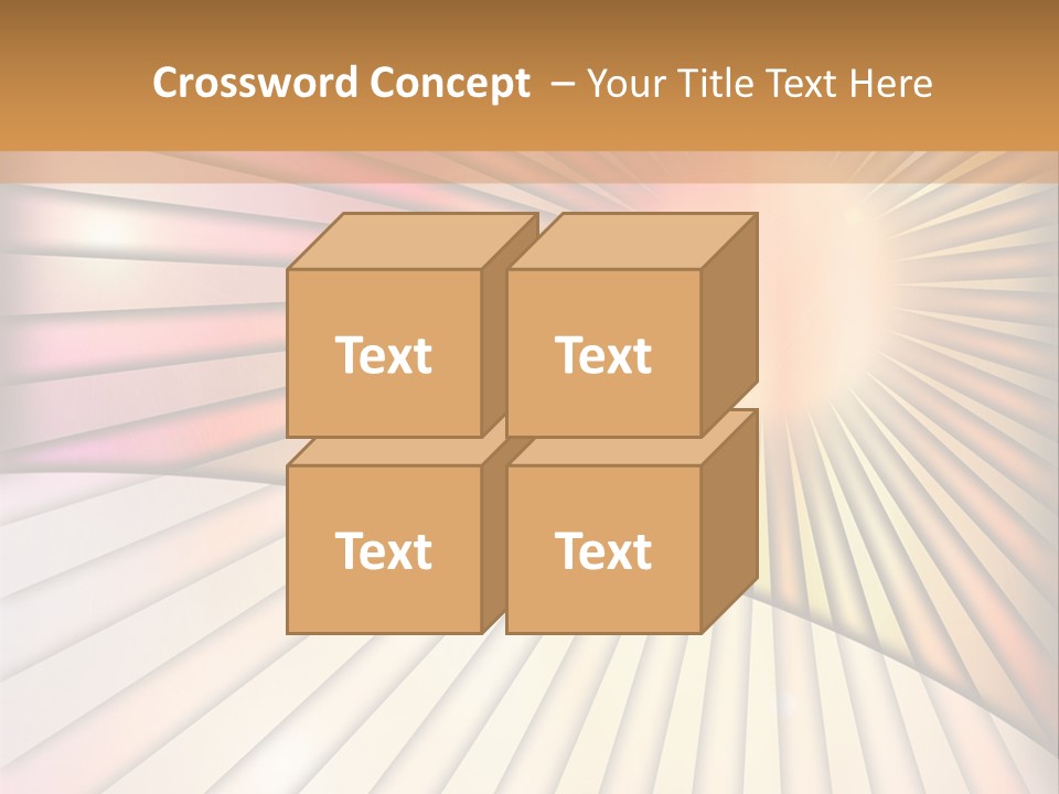 Open Padlock Background PowerPoint Template