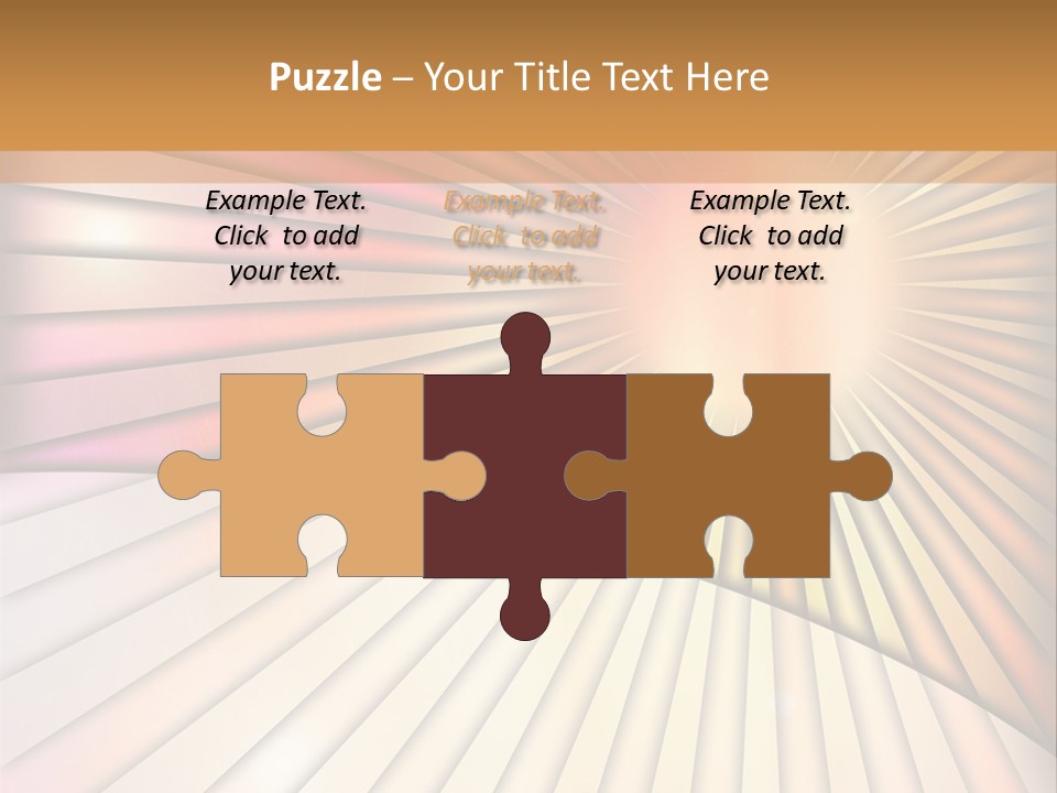 Open Padlock Background PowerPoint Template