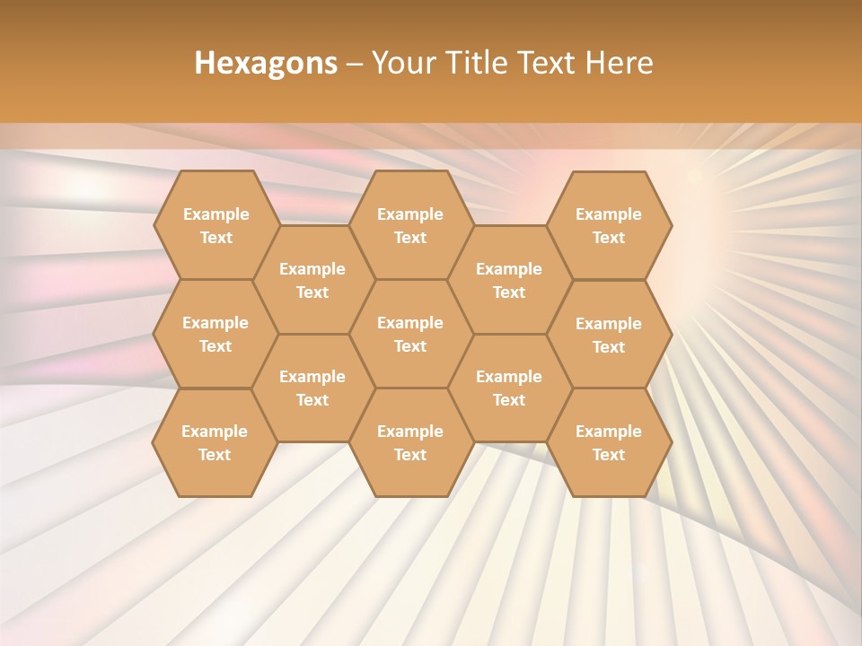 Open Padlock Background PowerPoint Template