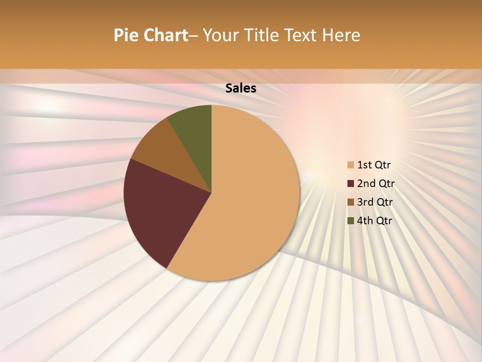 Open Padlock Background PowerPoint Template