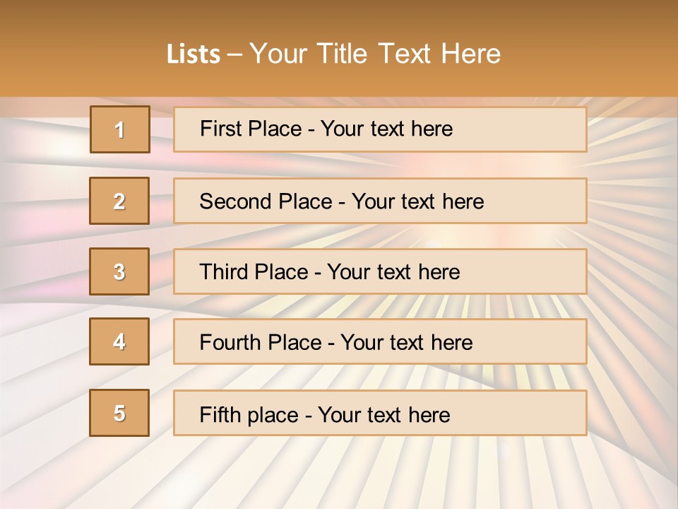 Open Padlock Background PowerPoint Template