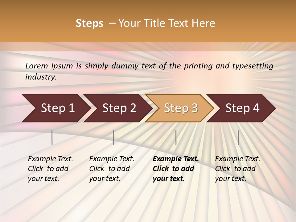 Open Padlock Background PowerPoint Template
