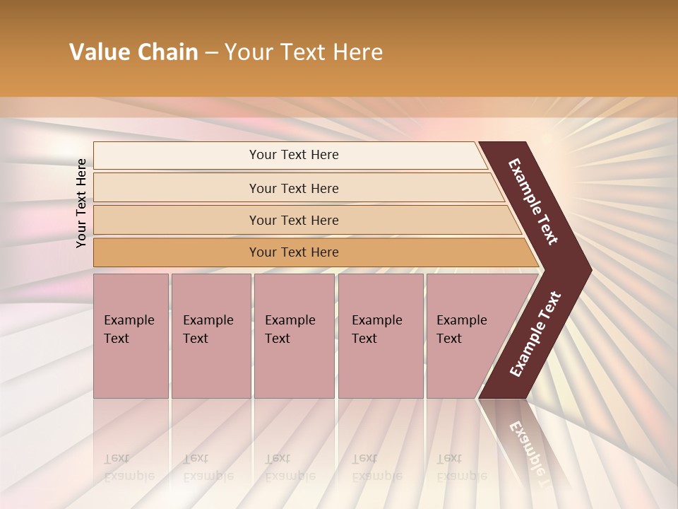 Open Padlock Background PowerPoint Template