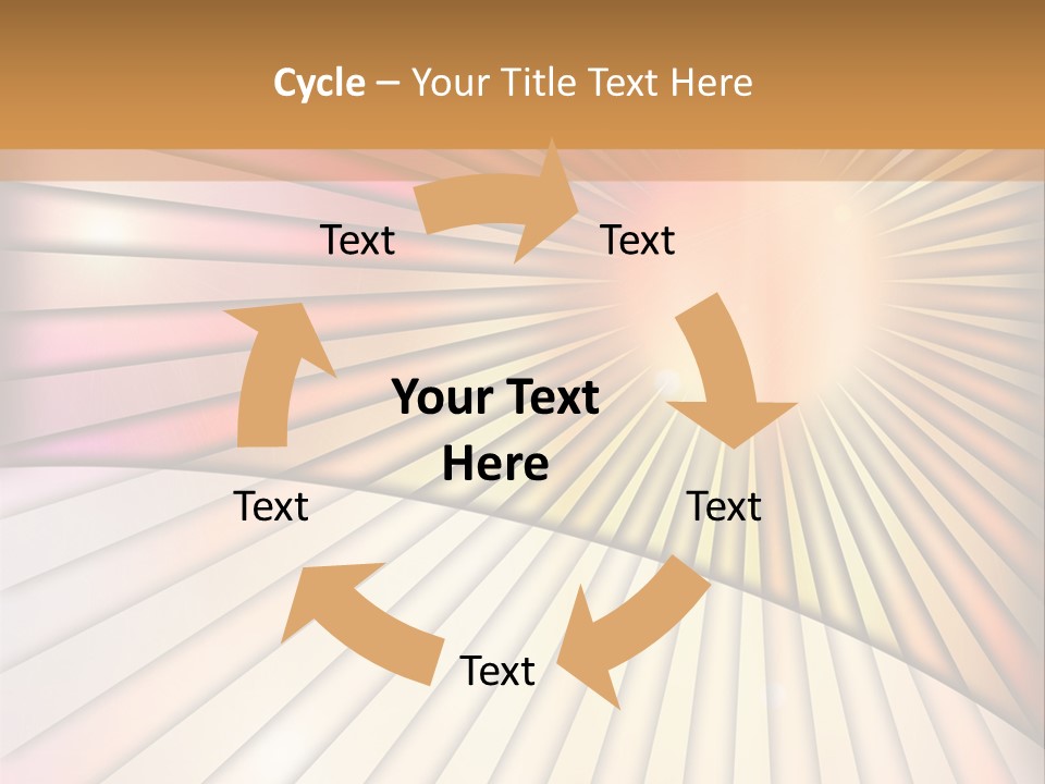 Open Padlock Background PowerPoint Template