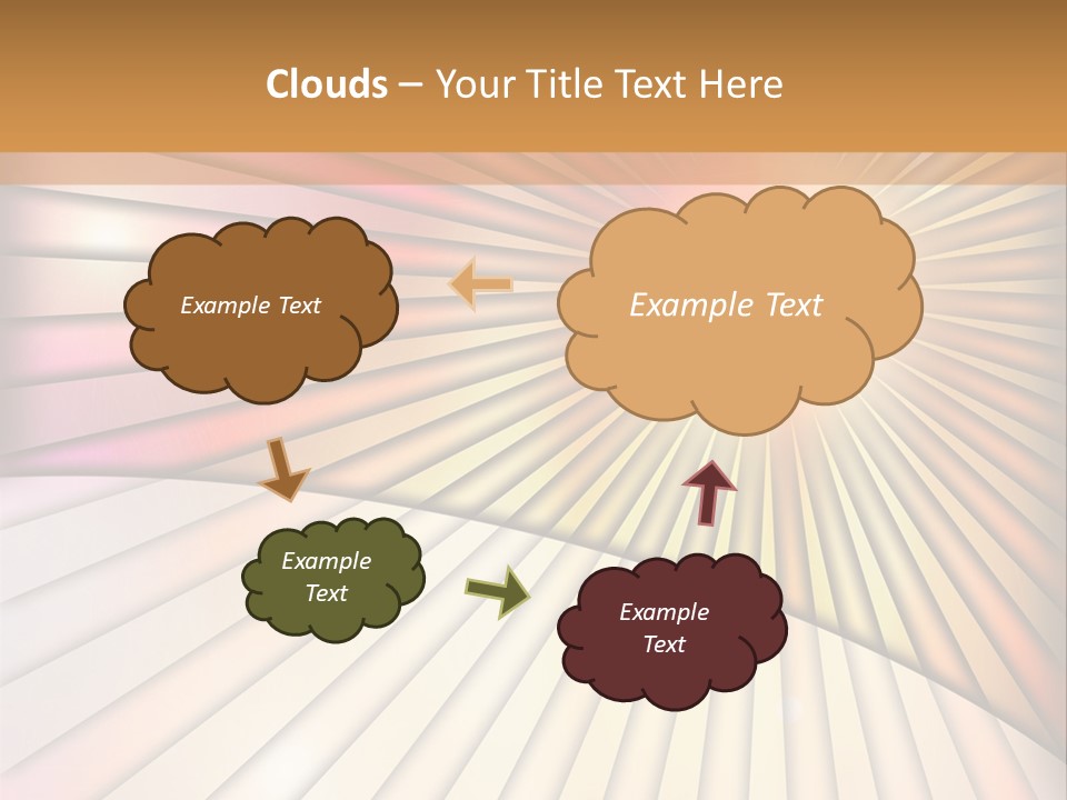 Open Padlock Background PowerPoint Template