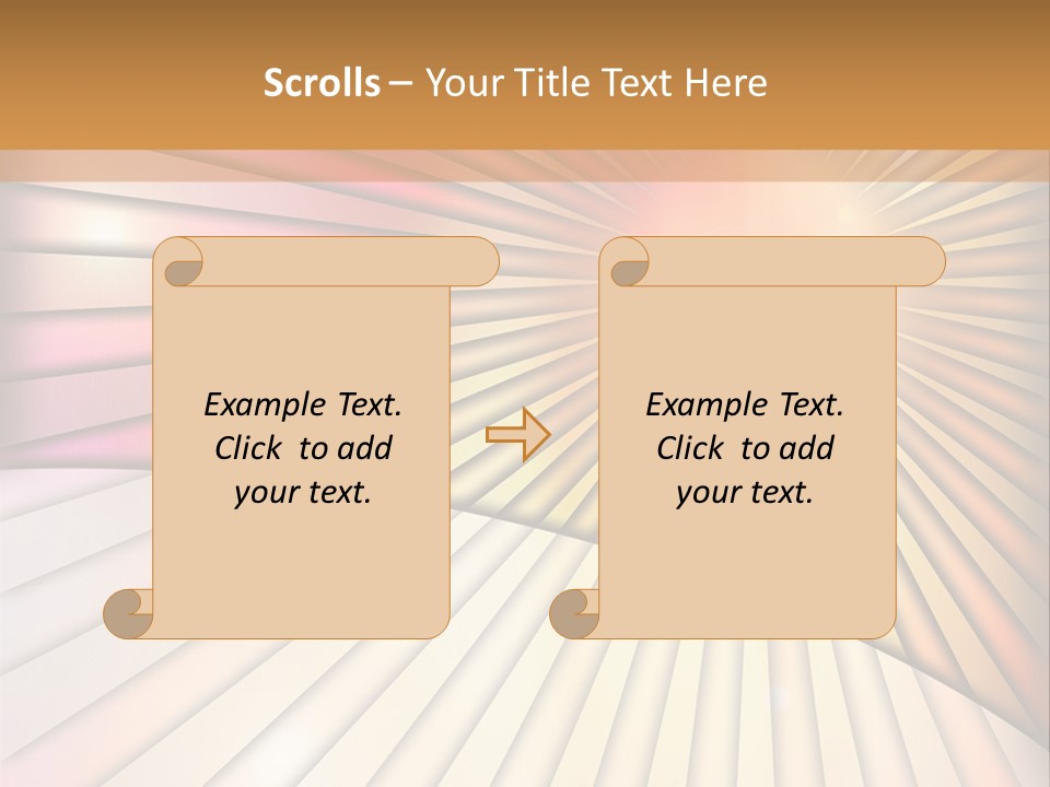 Open Padlock Background PowerPoint Template