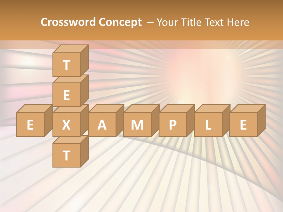 Open Padlock Background PowerPoint Template