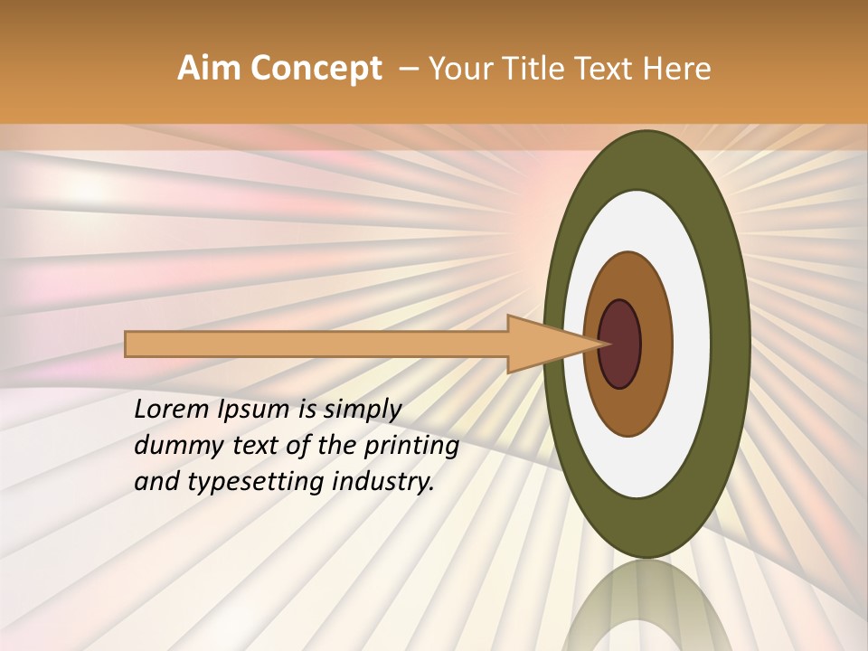 Open Padlock Background PowerPoint Template