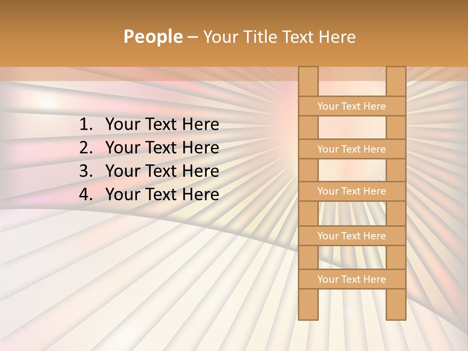 Open Padlock Background PowerPoint Template
