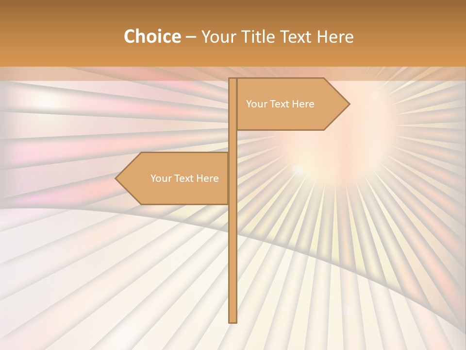 Open Padlock Background PowerPoint Template