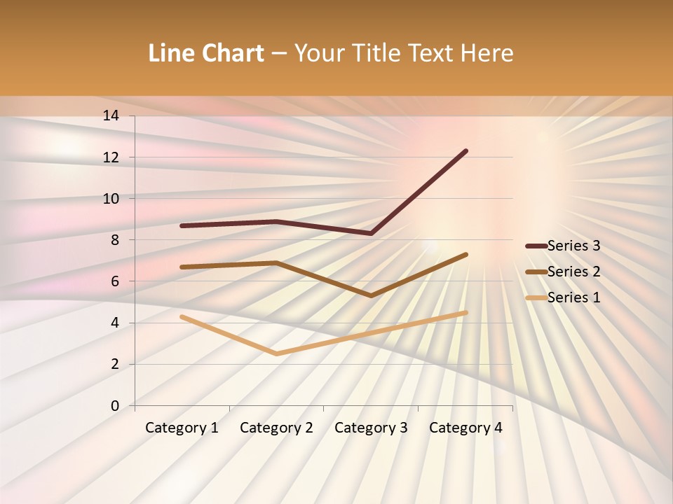 Open Padlock Background PowerPoint Template