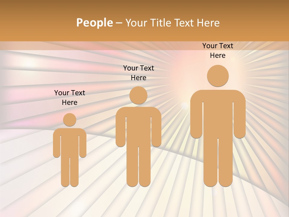 Open Padlock Background PowerPoint Template