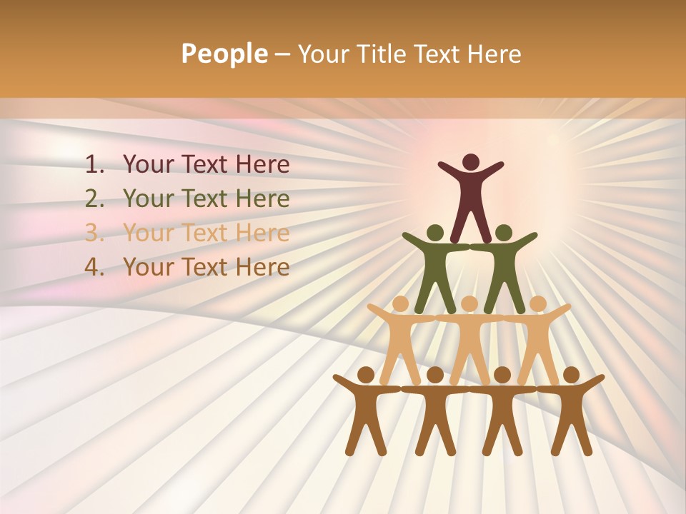 Open Padlock Background PowerPoint Template