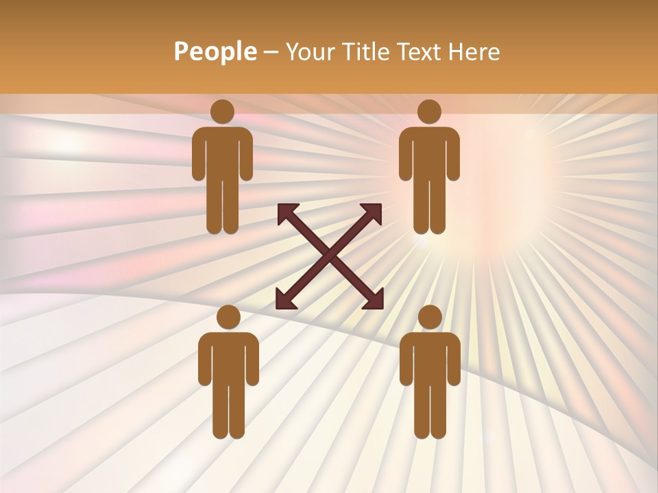 Open Padlock Background PowerPoint Template