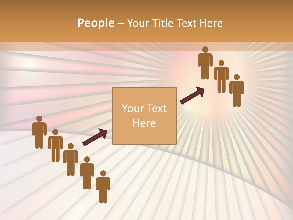 Open Padlock Background PowerPoint Template