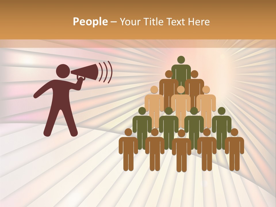 Open Padlock Background PowerPoint Template