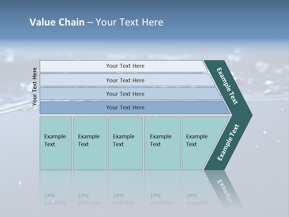 Closeup Bubble Nature PowerPoint Template