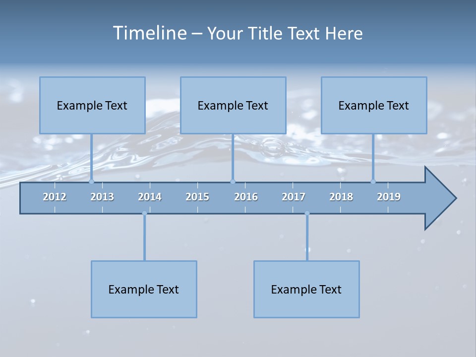 Closeup Bubble Nature PowerPoint Template