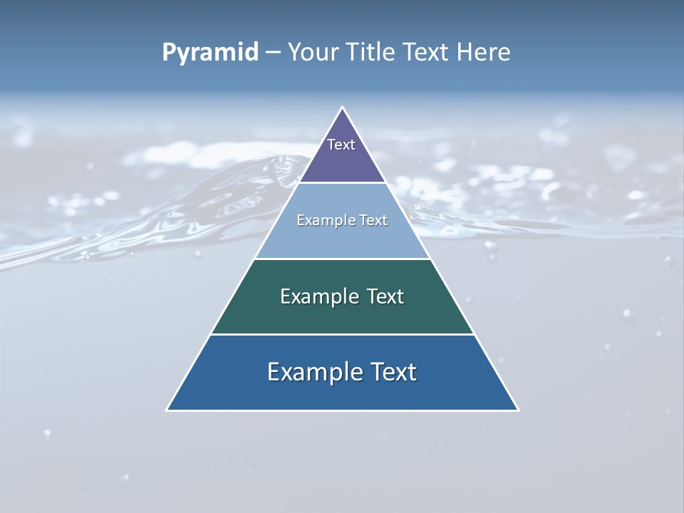 Closeup Bubble Nature PowerPoint Template