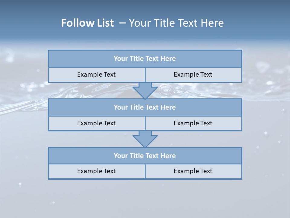 Closeup Bubble Nature PowerPoint Template