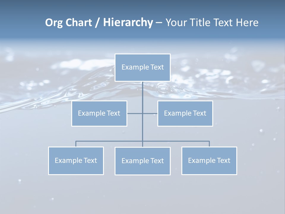 Closeup Bubble Nature PowerPoint Template