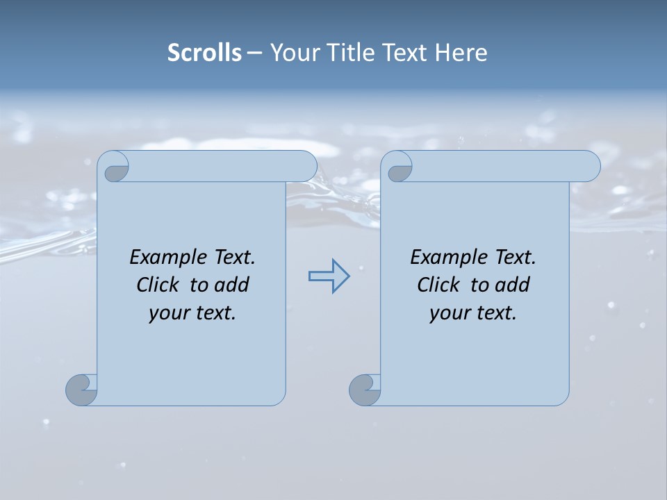 Closeup Bubble Nature PowerPoint Template