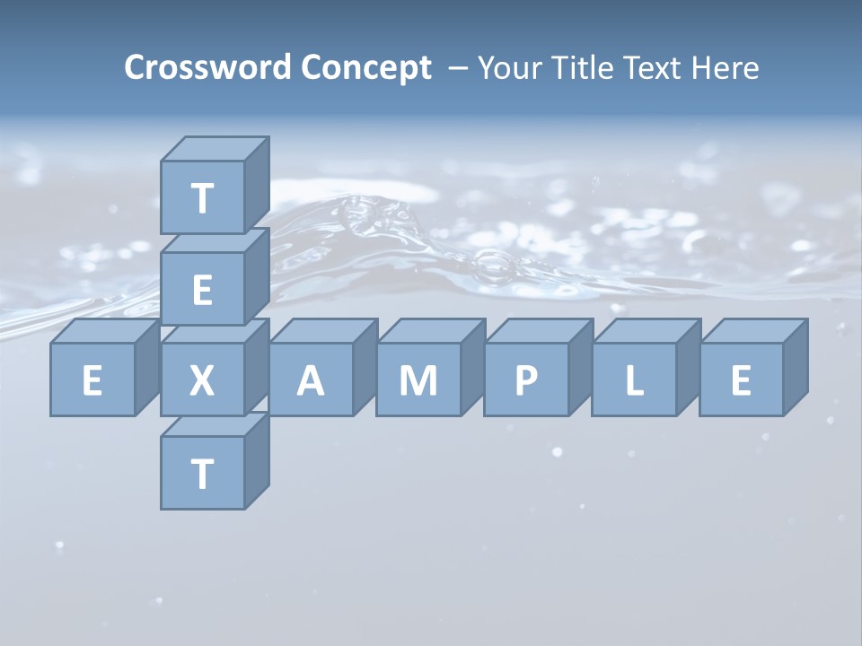 Closeup Bubble Nature PowerPoint Template