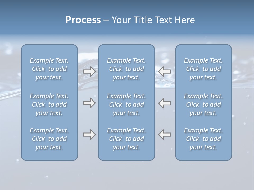 Closeup Bubble Nature PowerPoint Template