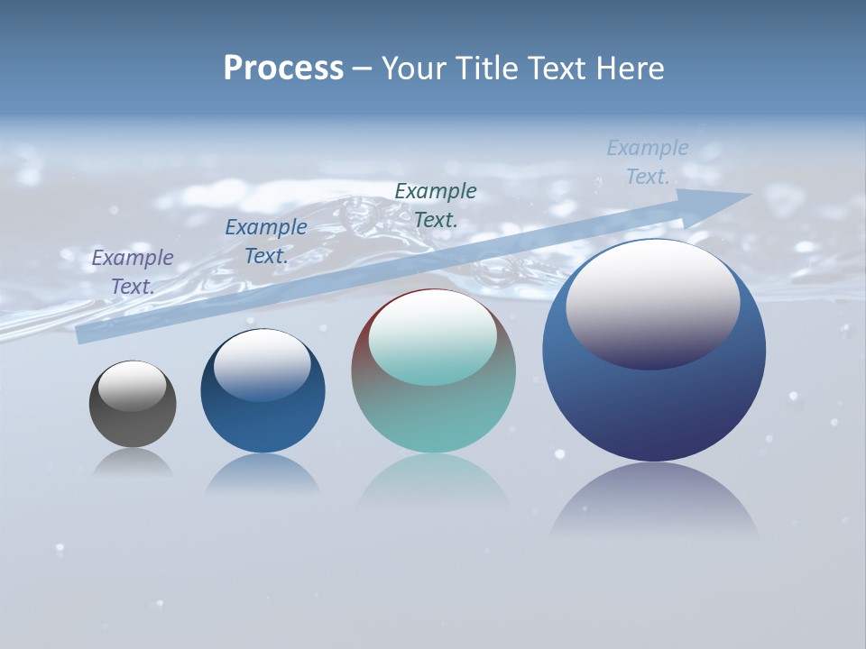 Closeup Bubble Nature PowerPoint Template