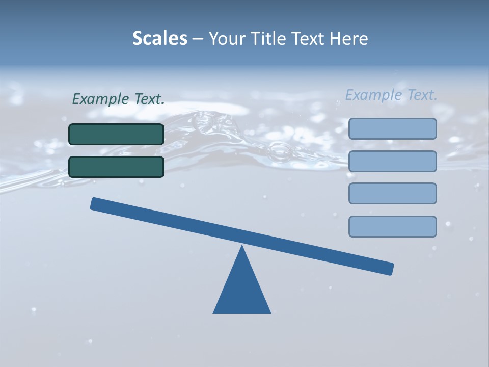 Closeup Bubble Nature PowerPoint Template