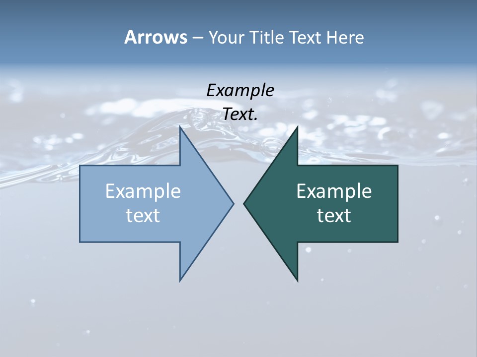 Closeup Bubble Nature PowerPoint Template