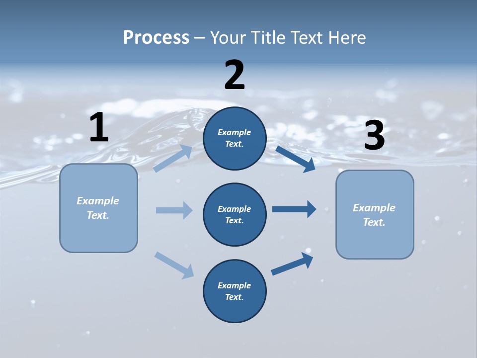 Closeup Bubble Nature PowerPoint Template