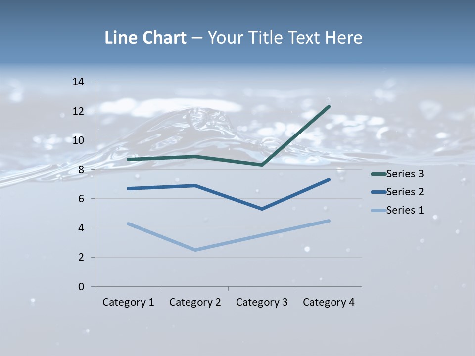 Closeup Bubble Nature PowerPoint Template