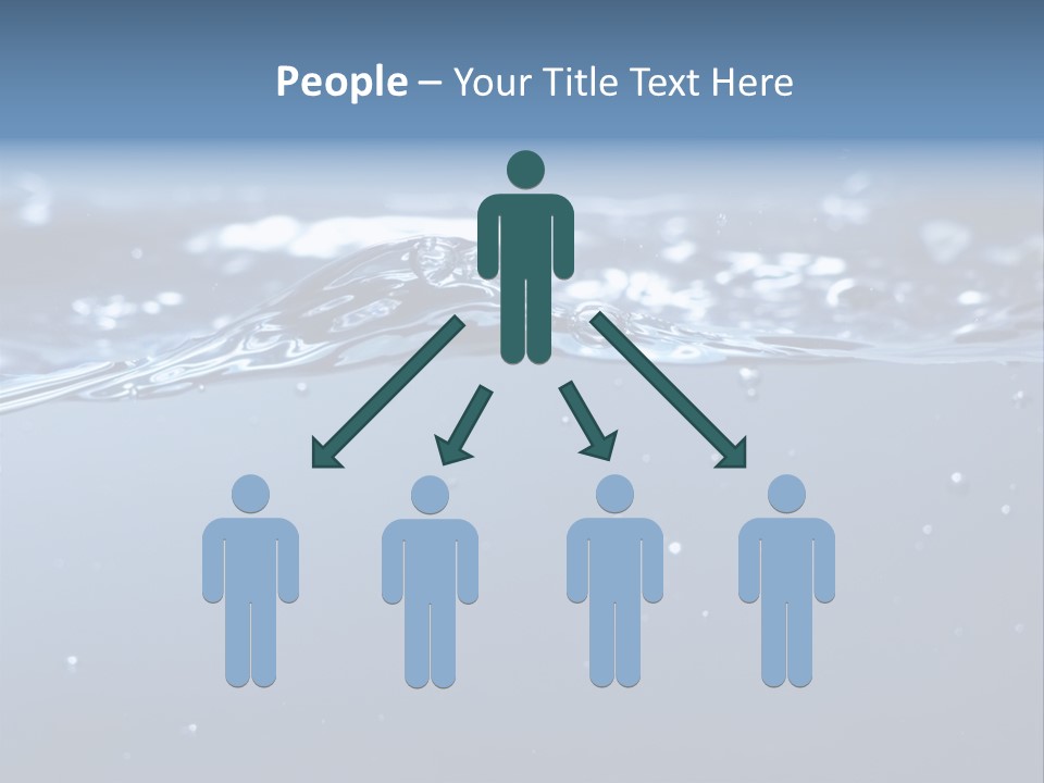 Closeup Bubble Nature PowerPoint Template