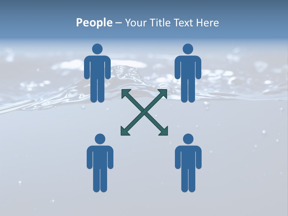 Closeup Bubble Nature PowerPoint Template