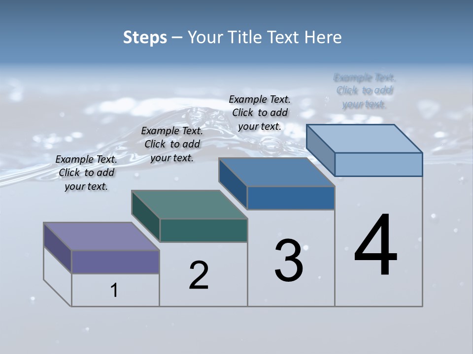 Closeup Bubble Nature PowerPoint Template