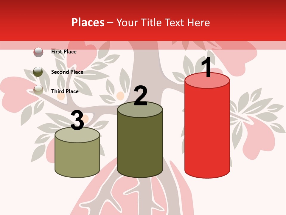 Plant Postcard Tree PowerPoint Template