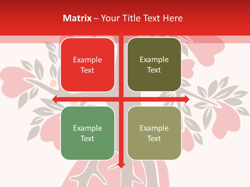 Plant Postcard Tree PowerPoint Template