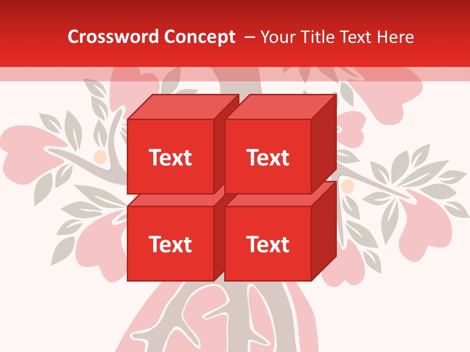 Plant Postcard Tree PowerPoint Template