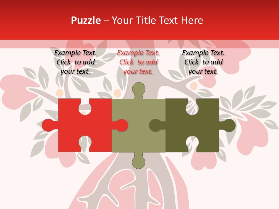 Plant Postcard Tree PowerPoint Template