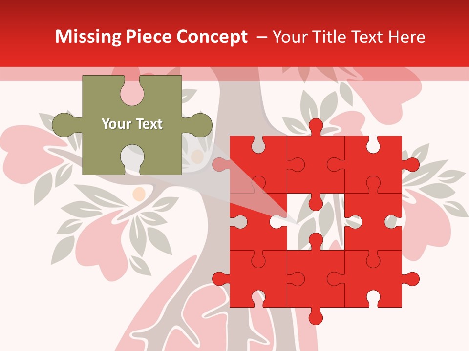 Plant Postcard Tree PowerPoint Template