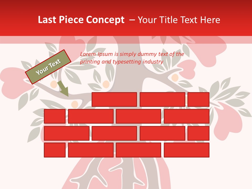 Plant Postcard Tree PowerPoint Template