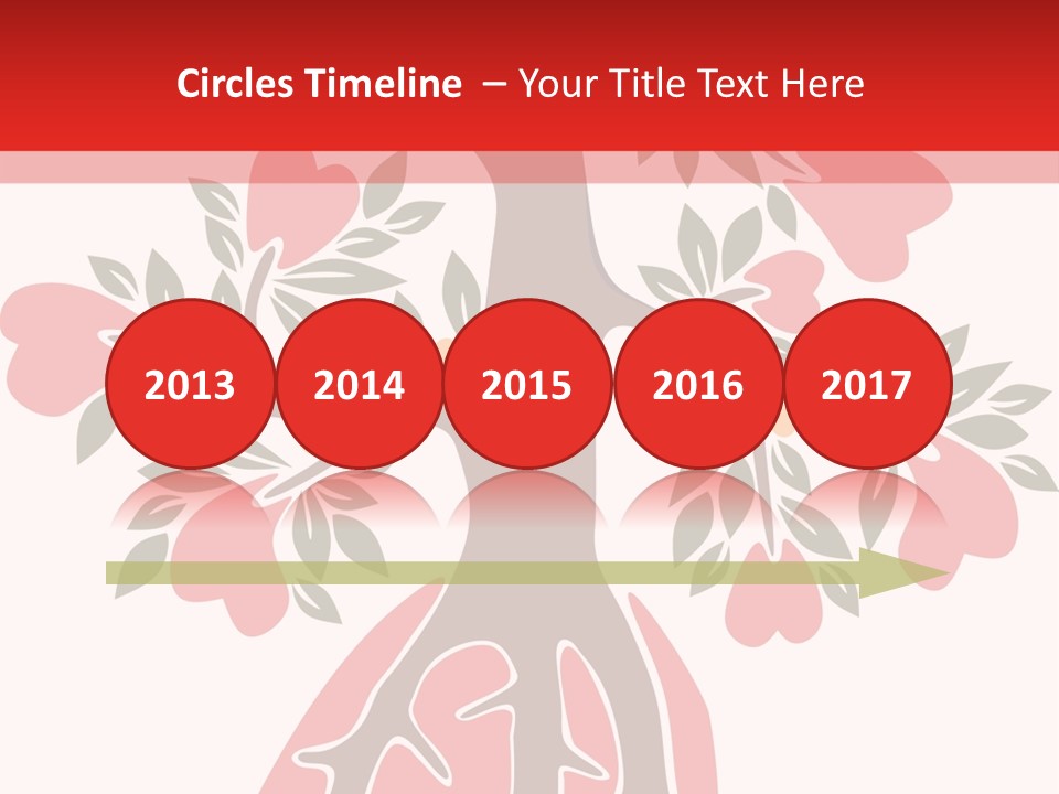 Plant Postcard Tree PowerPoint Template