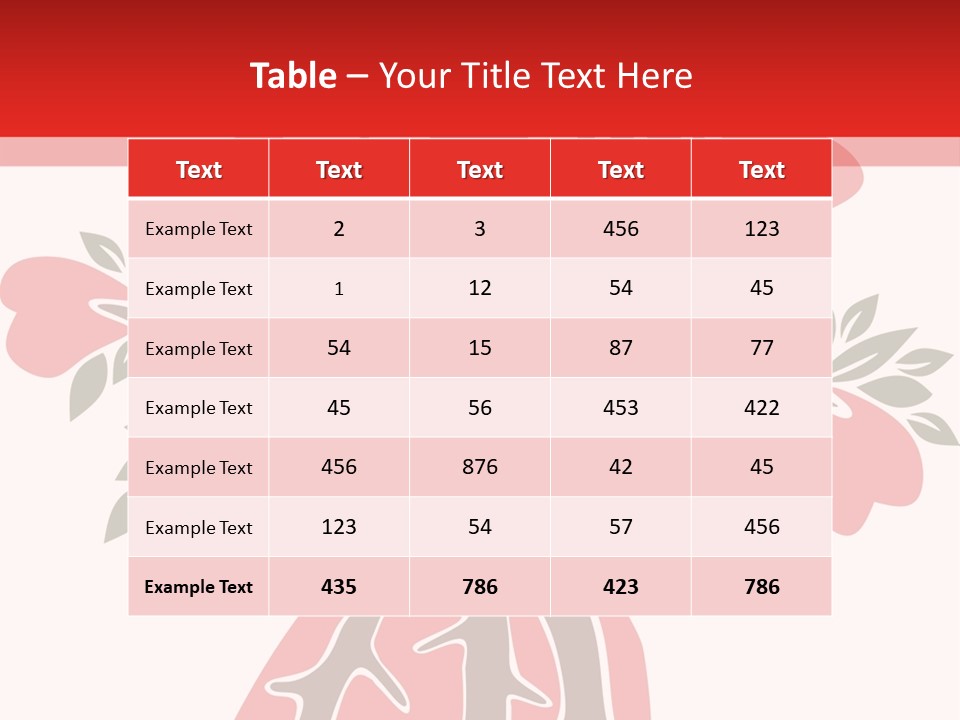 Plant Postcard Tree PowerPoint Template